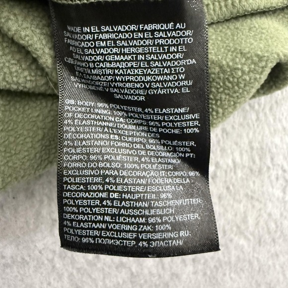 The North Face Jacket Women L Green Skyline Colorado Avalanche Full-Zip Fleece - Picture 6 of 9